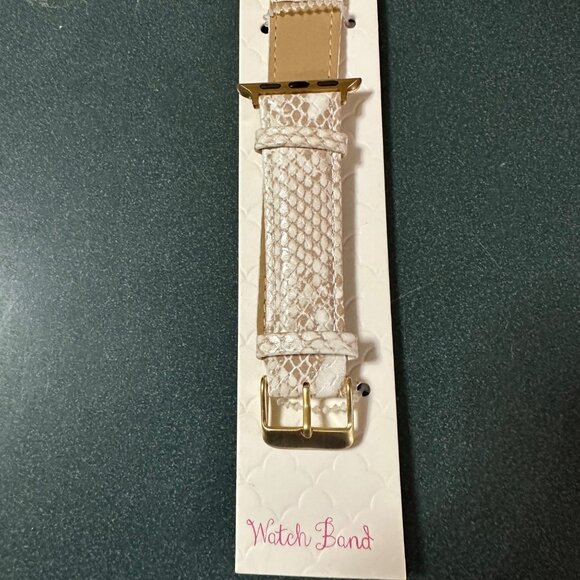 Altar'd State Ivory Watch Band Stylish & Chic Replacement Strap For Apple 38/40 - Picture 5 of 5